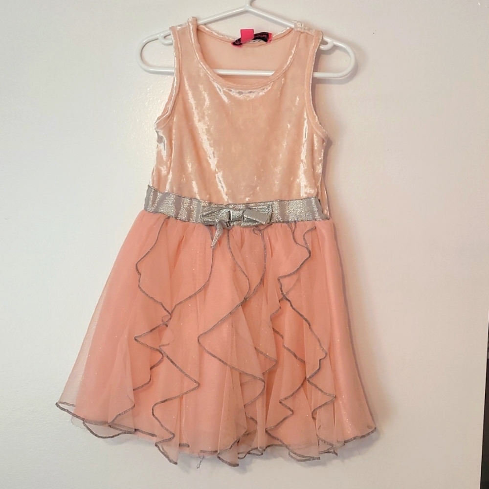 Girls pink dress 4T